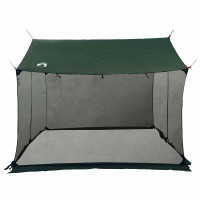 Produktbild för Campingtarp med nätväggar Armégrön 340 x 260 x 220 cm