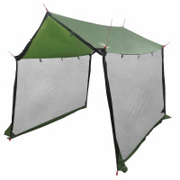 Produktbild för Campingtarp med nätväggar Grön 270 x 210 x 210 cm