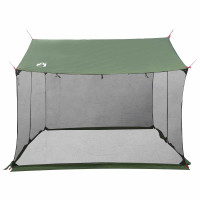 Produktbild för Campingtarp med nätväggar Grön 270 x 210 x 210 cm