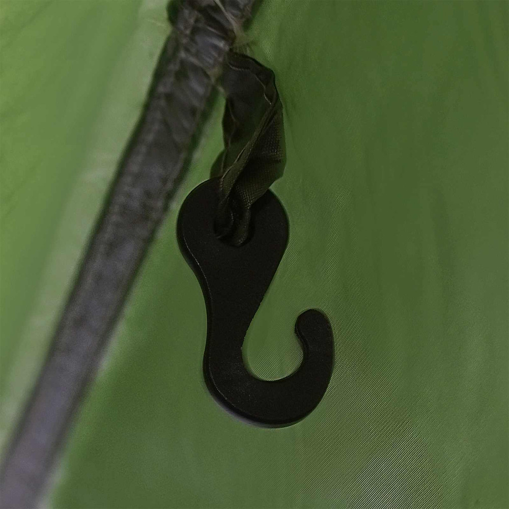 Produktbild för Campingtarp med nätväggar Grön 270 x 210 x 210 cm