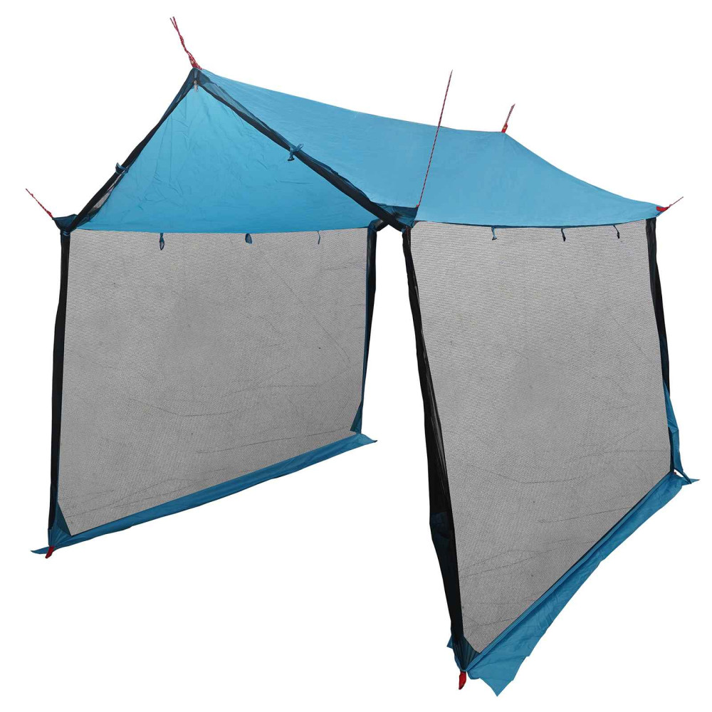 Produktbild för Campingtarp med nätväggar Blå 270 x 210 x 210 cm