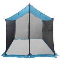 Produktbild för Campingtarp med nätväggar Blå 270 x 210 x 210 cm