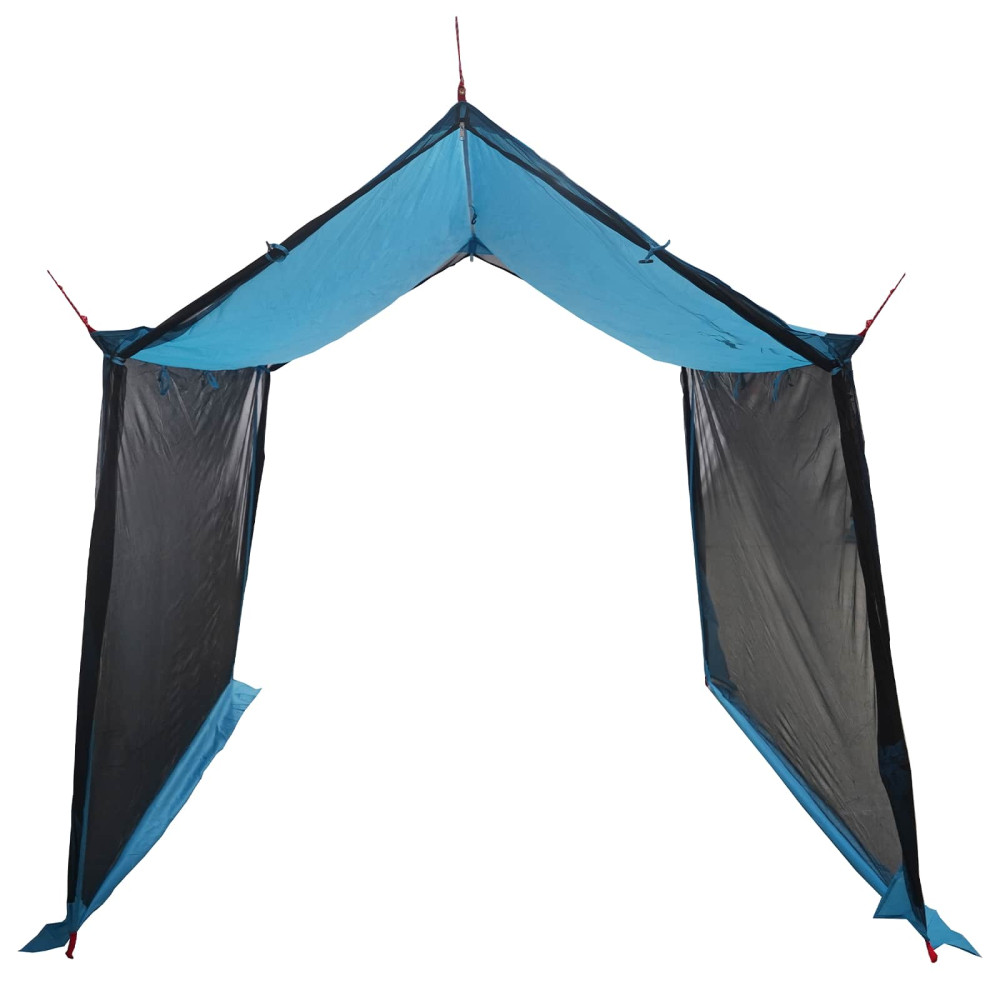 Produktbild för Campingtarp med nätväggar Blå 270 x 210 x 210 cm