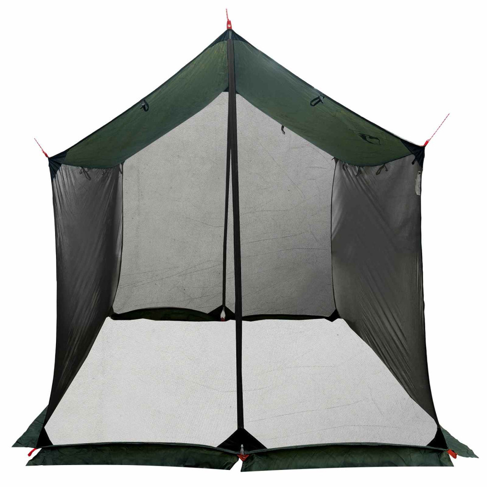 Produktbild för Campingtarp med nätväggar Armégrön 270 x 210 x 210 cm