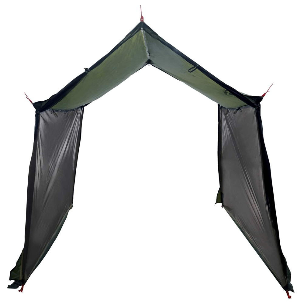 Produktbild för Campingtarp med nätväggar Armégrön 270 x 210 x 210 cm