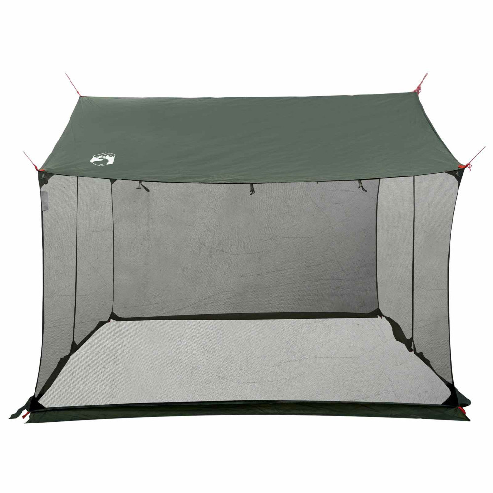 Produktbild för Campingtarp med nätväggar Armégrön 270 x 210 x 210 cm