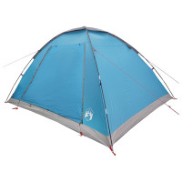 Produktbild för Campingtält med tak Blå 6 personer Polyester och Stål