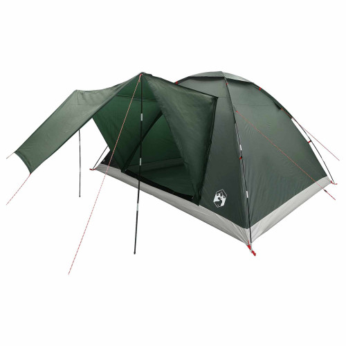 vidaXL Campingtält Armégrön 335 x 275 x 180 cm Polyester och Stål