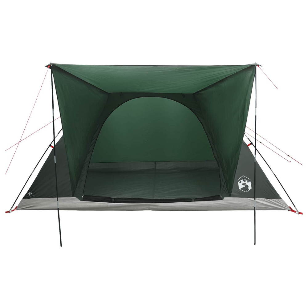 Produktbild för Campingtält Armégrön 335 x 275 x 180 cm Polyester och Stål