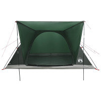 Produktbild för Campingtält Armégrön 335 x 275 x 180 cm Polyester och Stål