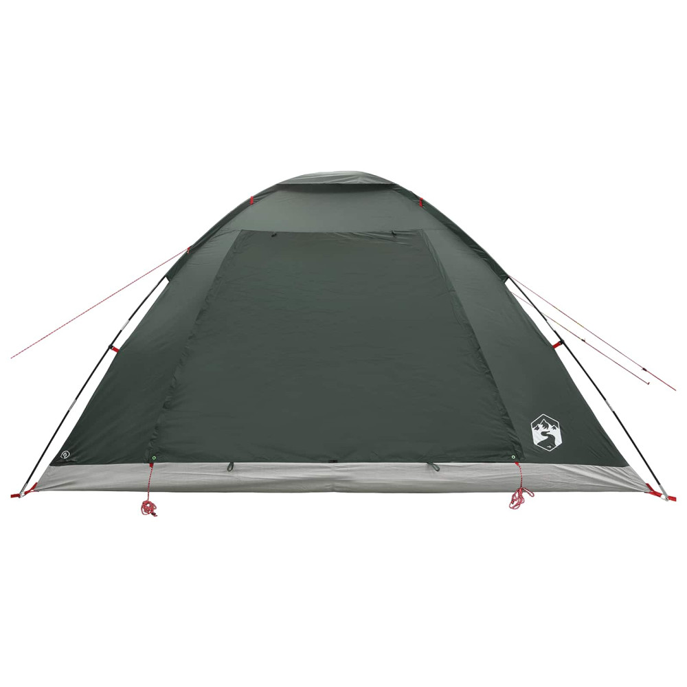 Produktbild för Campingtält Armégrön 335 x 275 x 180 cm Polyester och Stål
