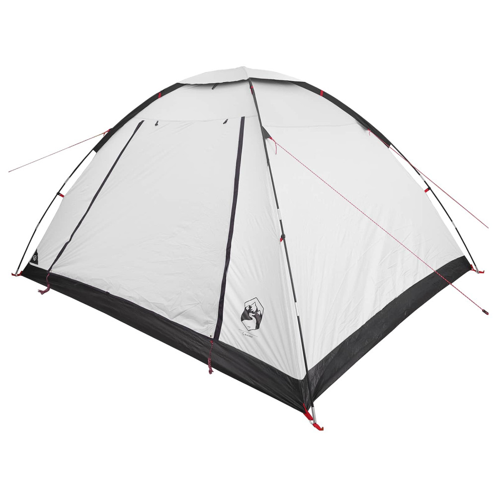 Produktbild för Campingtält Vit Blackout 335 x 275 x 180 cm Polyester och Stål