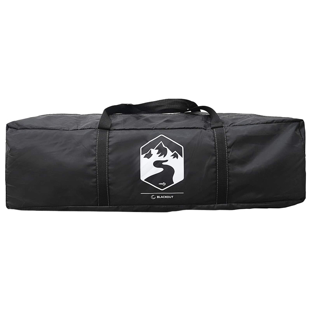 Produktbild för Campingtält Vit Blackout 335 x 275 x 180 cm Polyester och Stål
