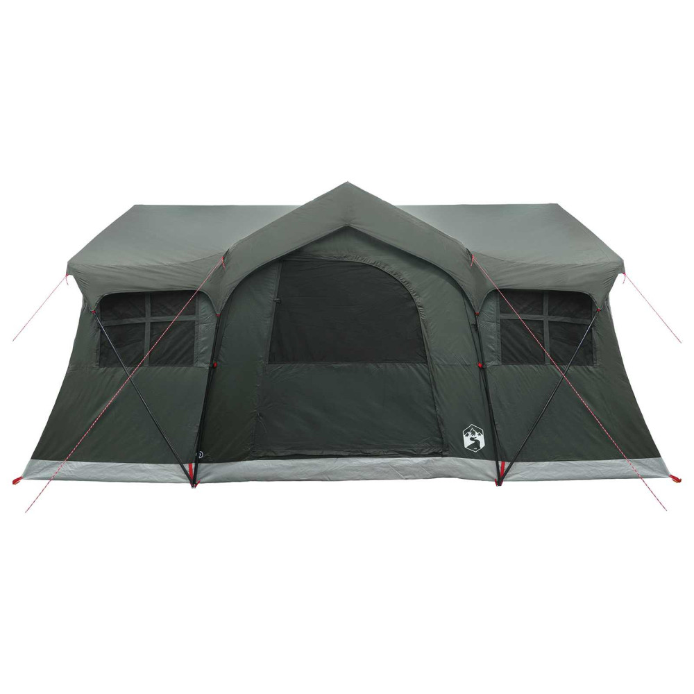 Produktbild för Familjetält Armégrön 487 x 340 x 216 cm Polyester och Stål