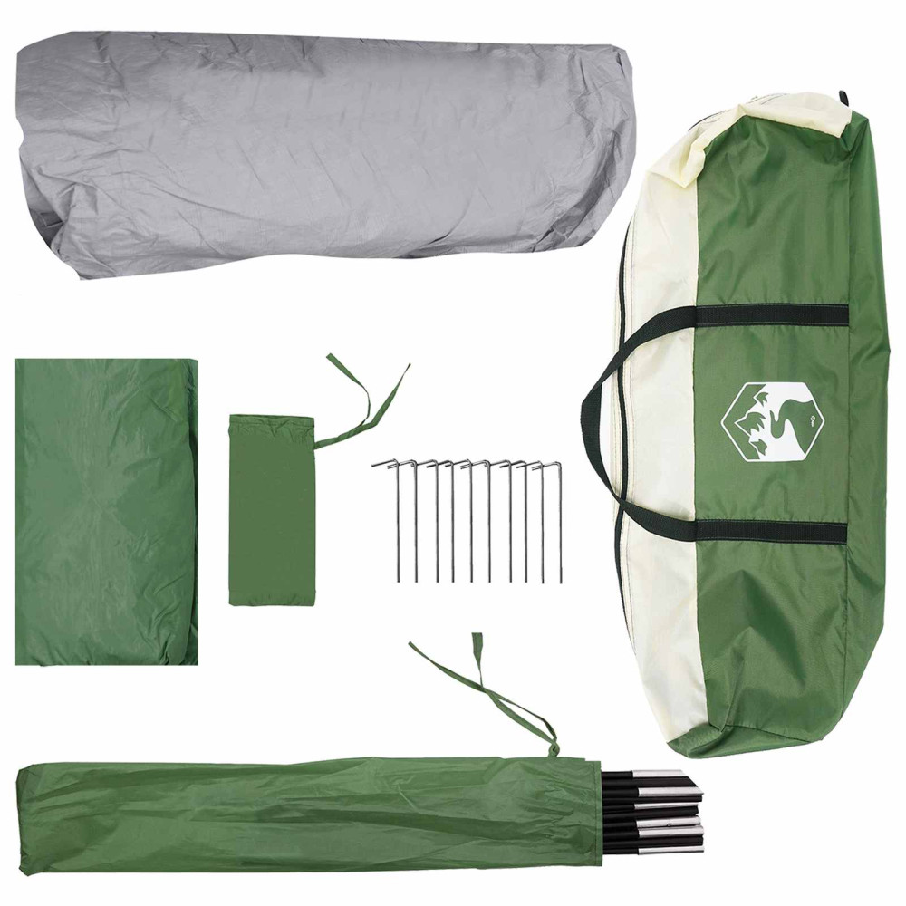 Produktbild för Instant Tält med tak Grön 305 x 275 x 190 cm Polyester och Stål