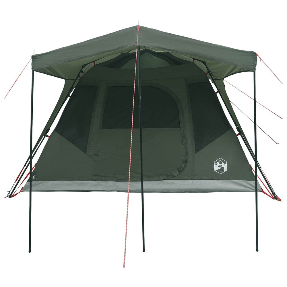 Produktbild för Familjetält Armégrön 305 x 275 x 190 cm Polyester och Stål