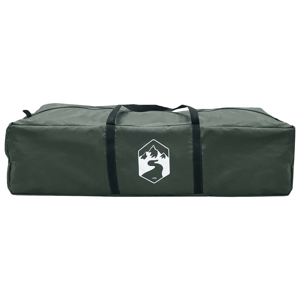 Produktbild för Familjetält Armégrön 305 x 275 x 190 cm Polyester och Stål