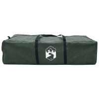 Produktbild för Familjetält Armégrön 305 x 275 x 190 cm Polyester och Stål