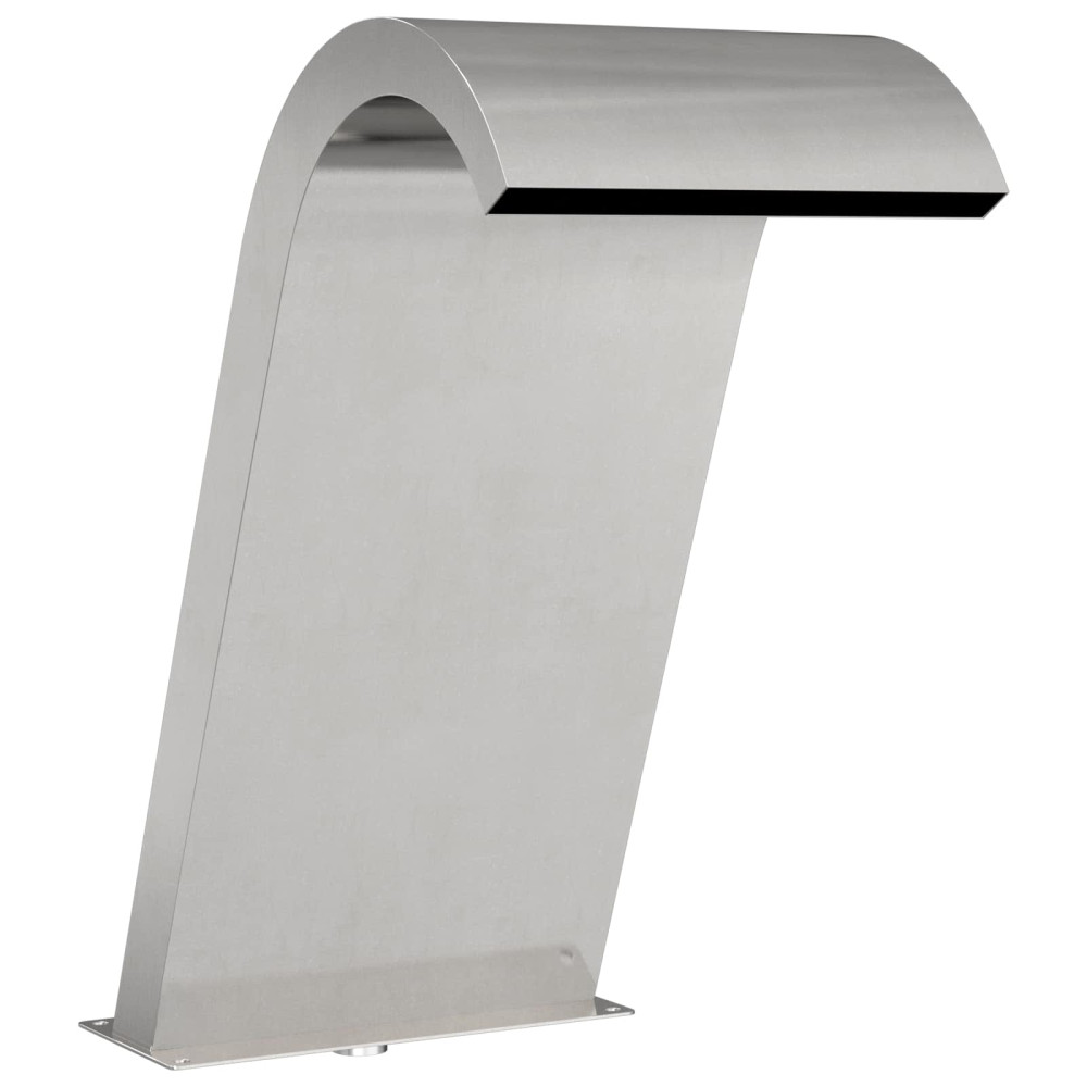 Produktbild för Pool Fontän Silver 47 x 31 x 60 cm Rostfritt stål
