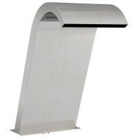 Produktbild för Pool Fontän Silver 47 x 31 x 60 cm Rostfritt stål