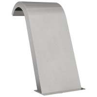 Produktbild för Pool Fontän Silver 47 x 31 x 60 cm Rostfritt stål