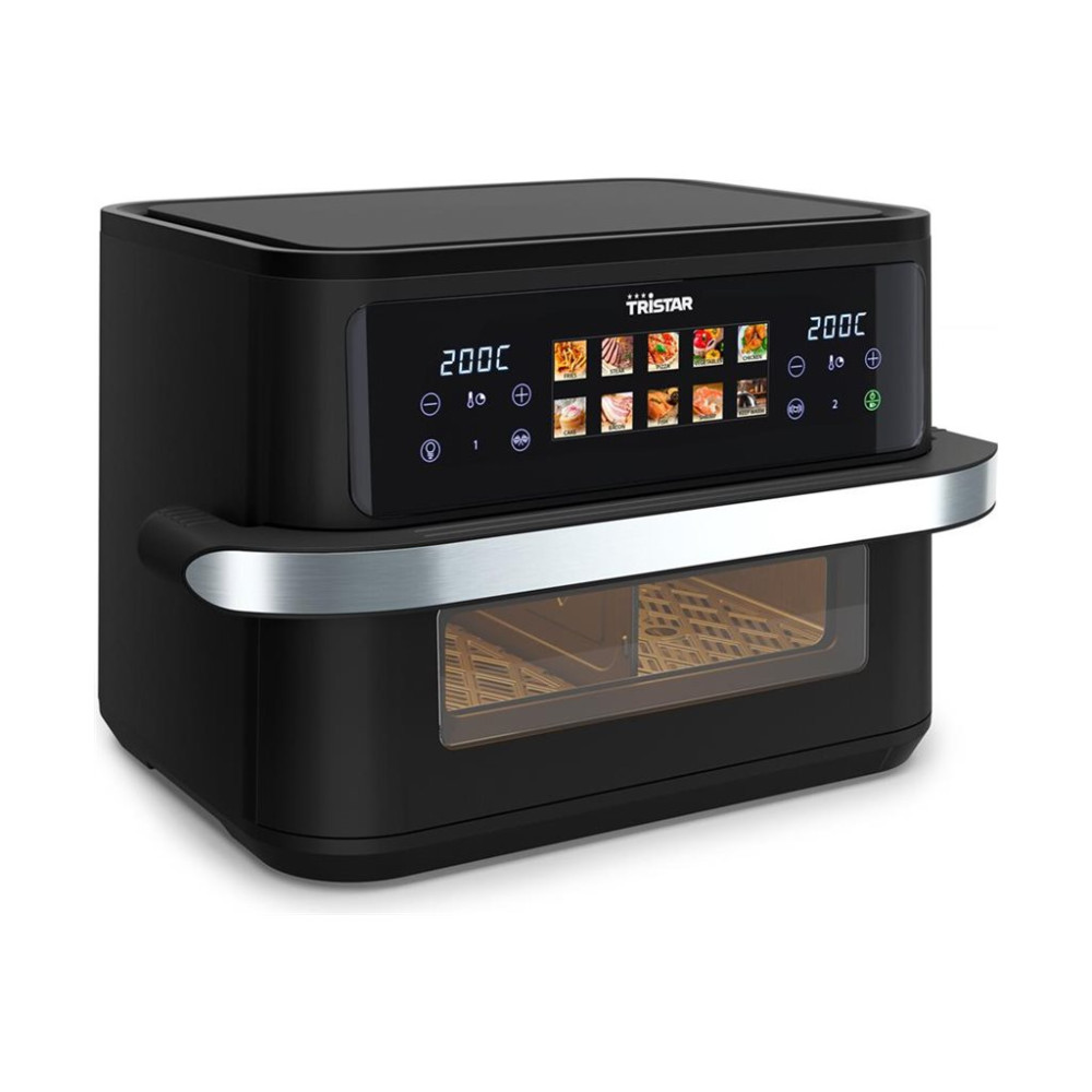 Produktbild för Tristar FR-9078 - dubbel luftfritös - svart