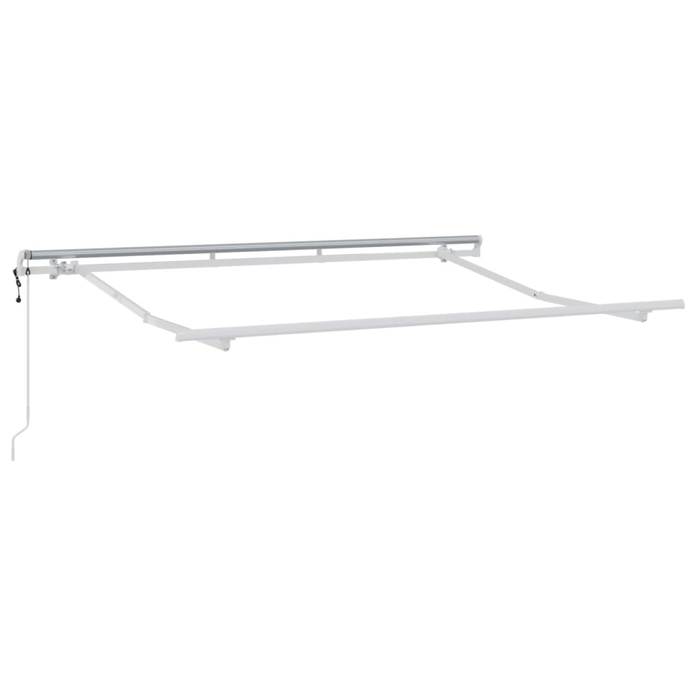 Produktbild för Utdragbar markis Sand 350 x 250 cm Duk och Aluminium