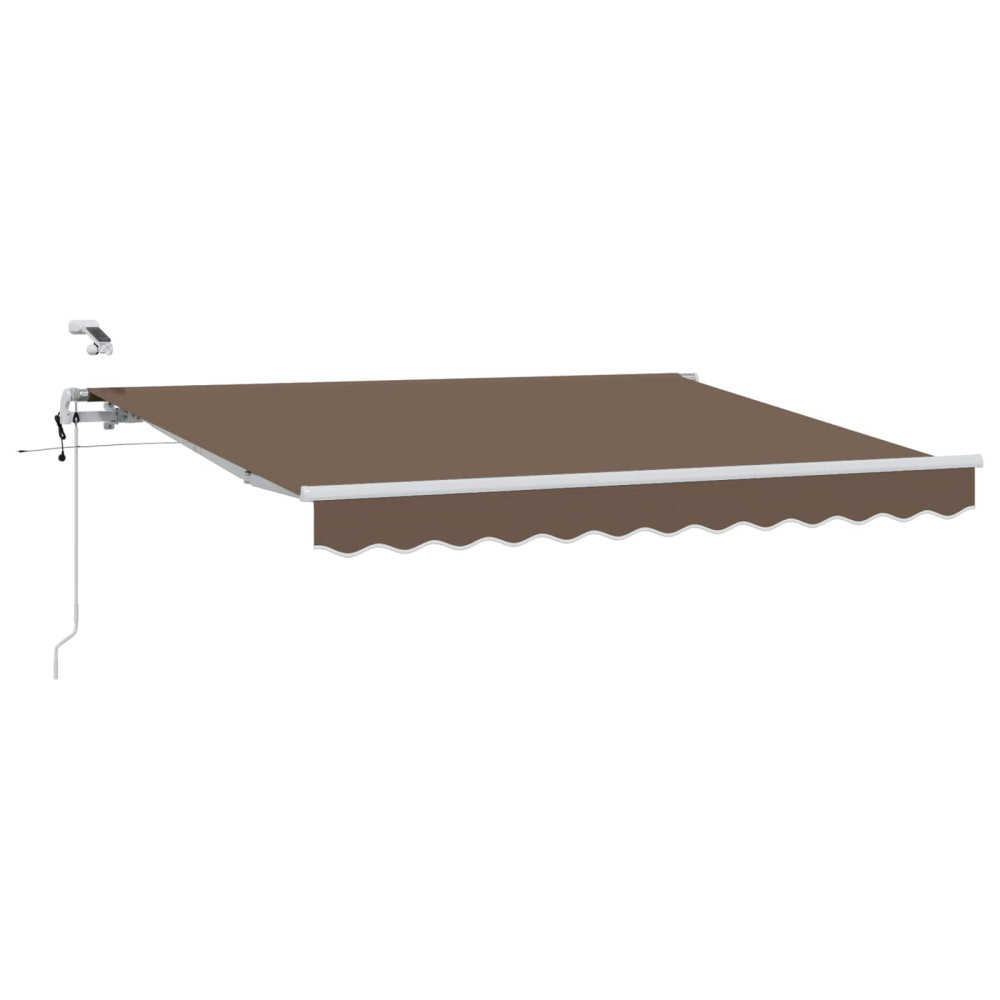 Produktbild för Markis tyg Taupe 450 × 300 cm Polyester