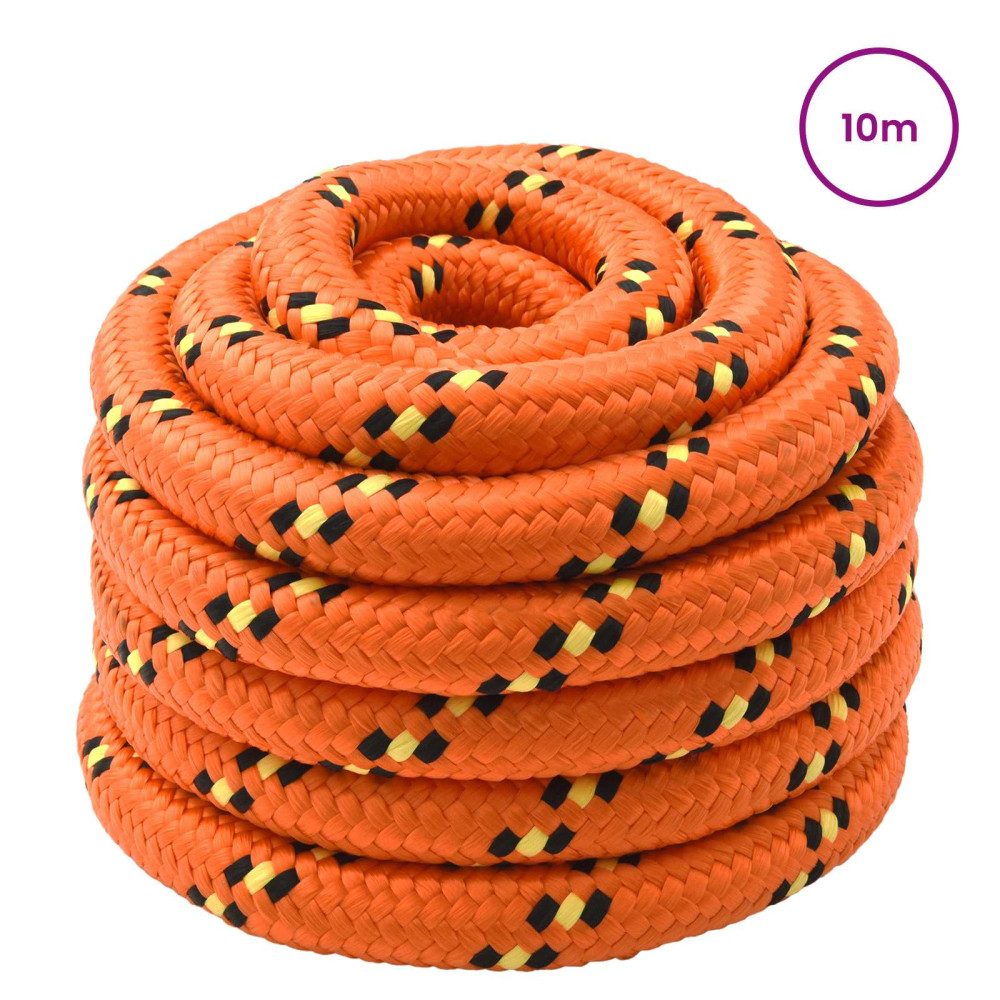 Produktbild för Båtsnöre 10 m 5 Orange PP