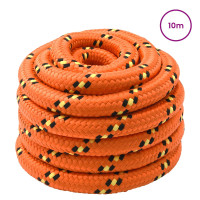 Produktbild för Båtsnöre 10 m 5 Orange PP