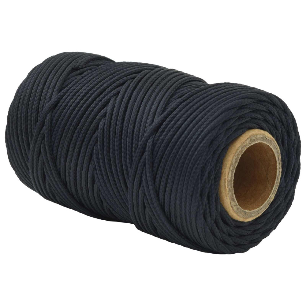Produktbild för Båtsnöre Kungsblå 50 m Polyester