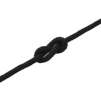 Produktbild för Båtsnöre 9 m 1.4 Svart Polyester