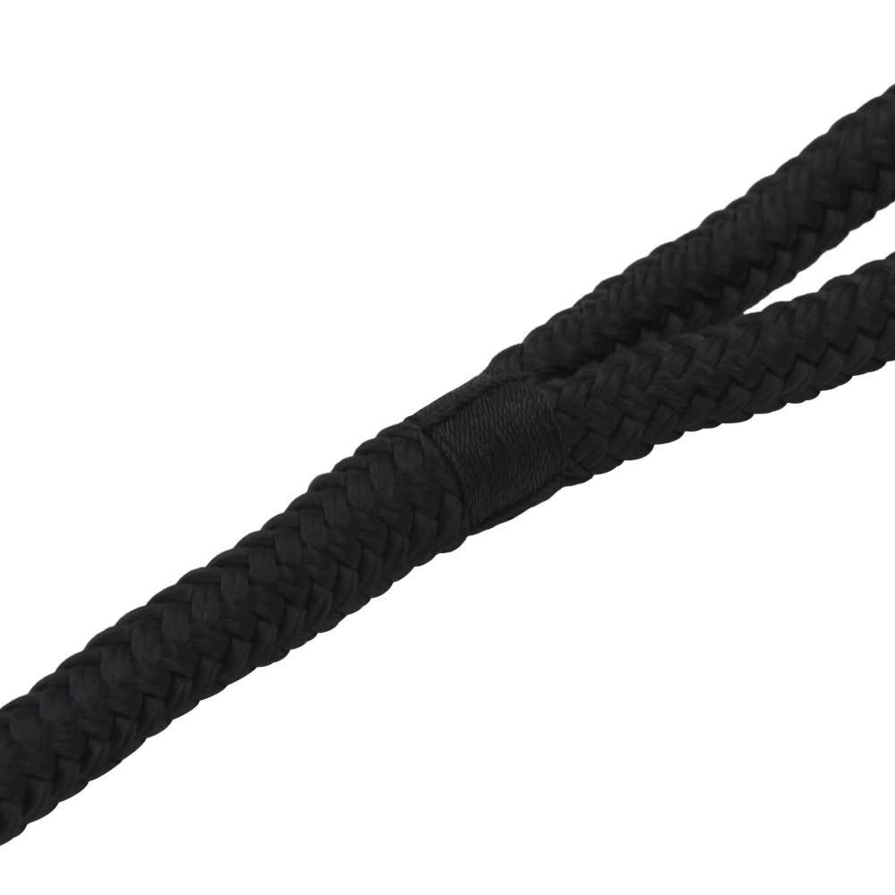 Produktbild för Båtsnöre 6 m 1.6 Svart Polyester