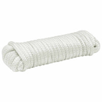 Produktbild för Båtsnöre 9 m 1.2 Vit Polyester
