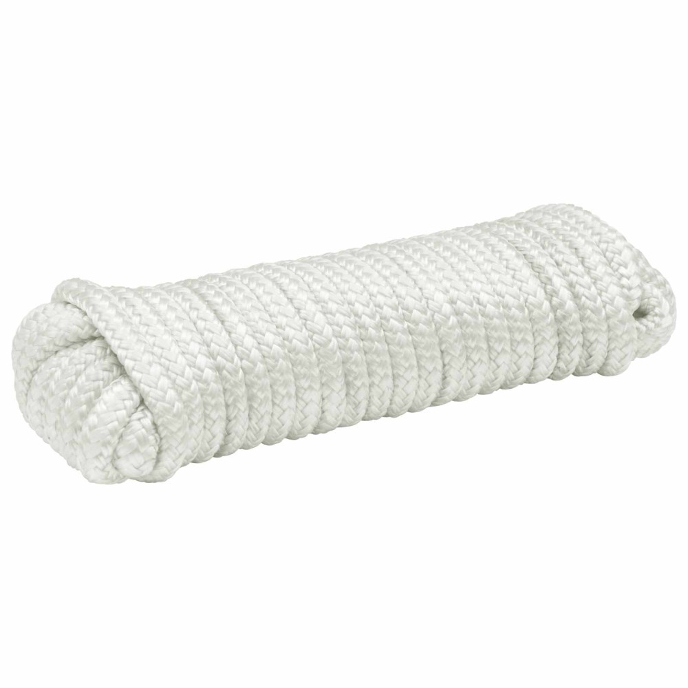 Produktbild för Båtsnöre 9 m 1.6 Vit Polyester