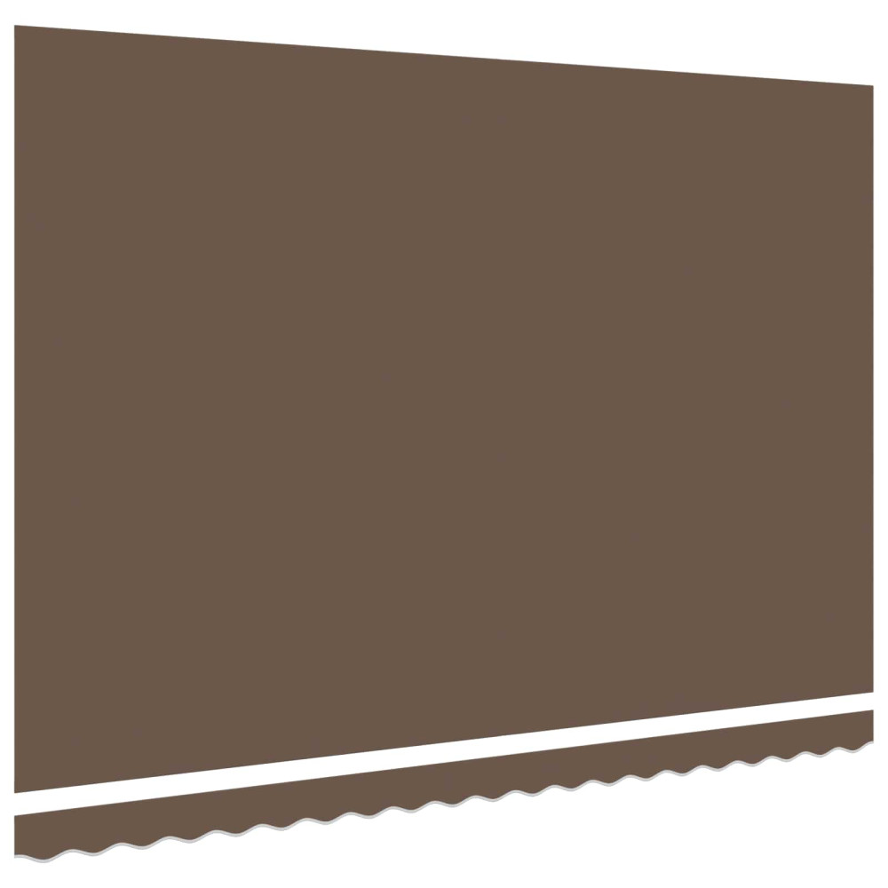 Produktbild för Markisväv Taupe 4,5 × 3 m Polyester