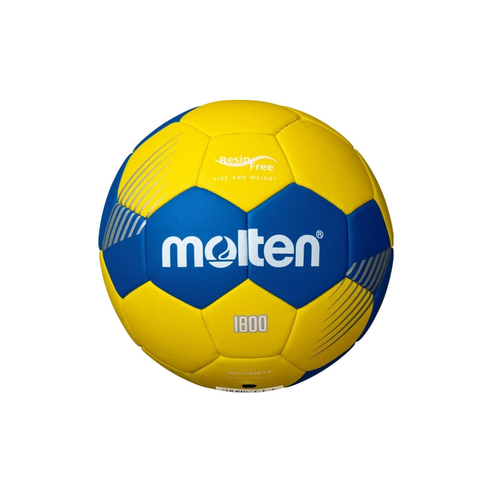 Produktbild för Molten boll för handboll 1800 halkfri H00F1800-YB universell