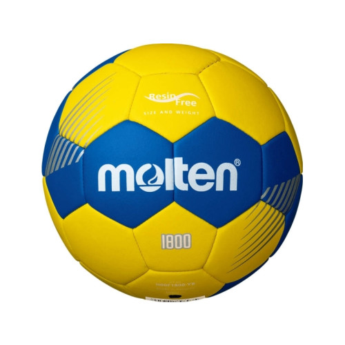 Molten Molten boll för handboll 1800 halkfri H00F1800-YB universell