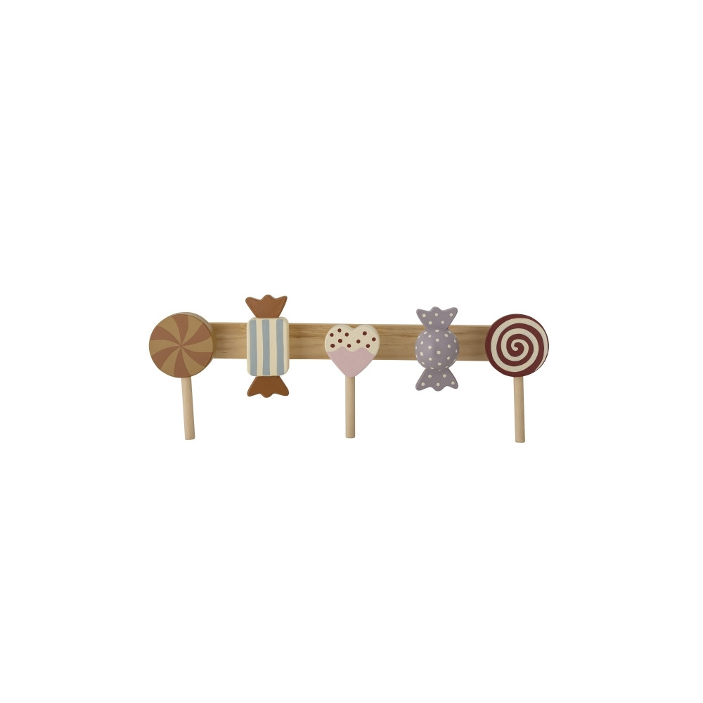 Produktbild för BLOOMINGVILLE MINI Rudy hatthylla, flerfärgad, FSC®100%, MDF