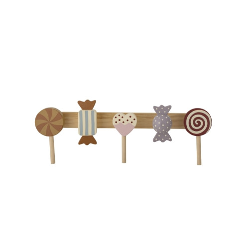 Bloomingville BLOOMINGVILLE MINI Rudy hatthylla, flerfärgad, FSC®100%, MDF