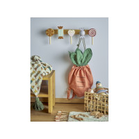 Produktbild för BLOOMINGVILLE MINI Rudy hatthylla, flerfärgad, FSC®100%, MDF