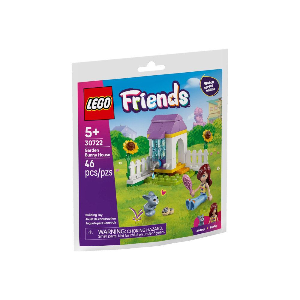 Produktbild för LEGO Friends 30722 - Trädgårdskaninhus - byggsats