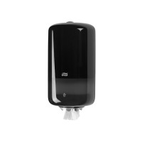 Produktbild för Dispenser Tork M1 til aftørringsruller mini centerfeed, sort