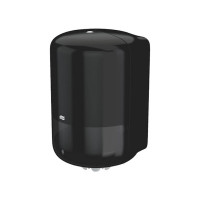 Produktbild för Dispenser Tork M1 til aftørringsruller mini centerfeed, sort