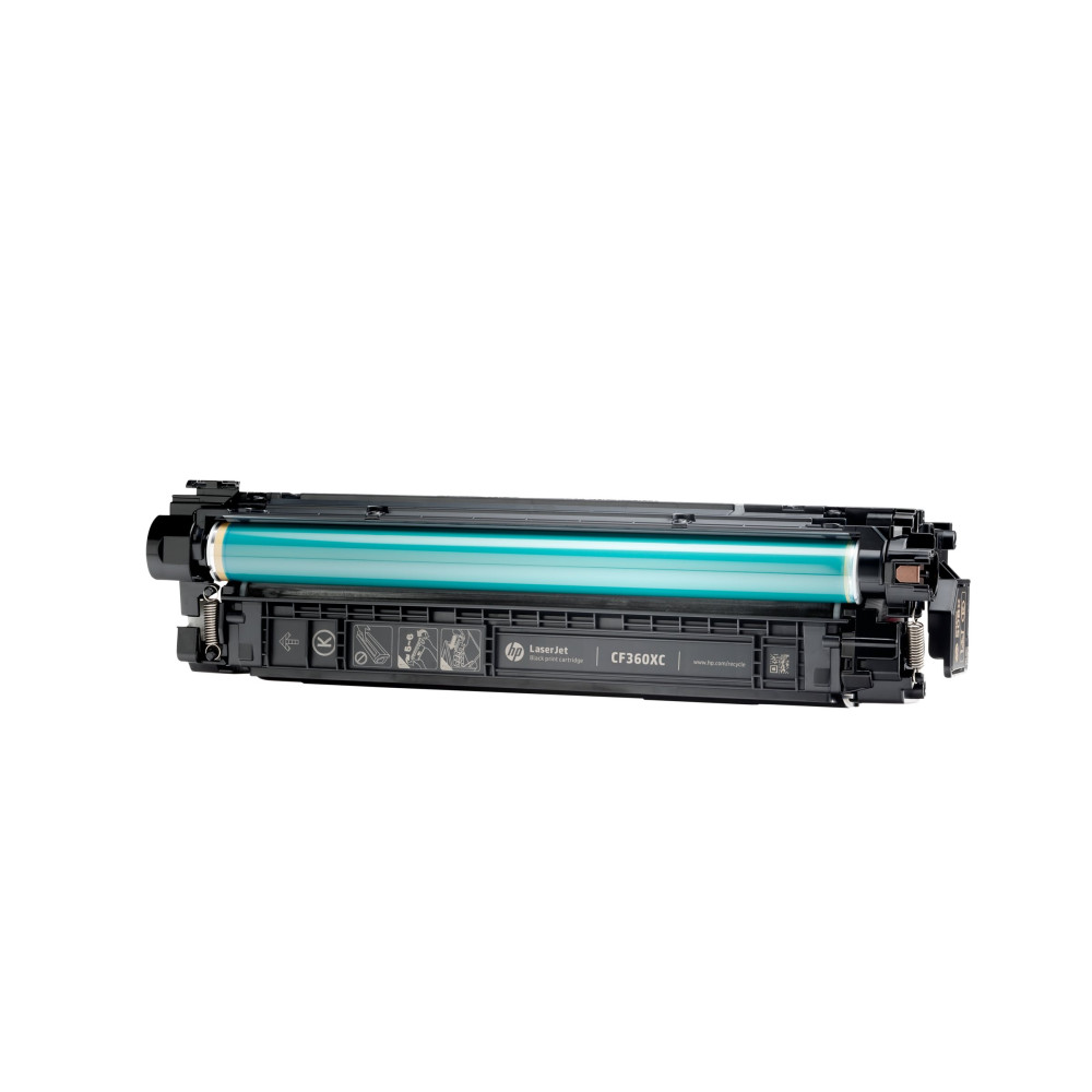 Produktbild för HP 508X - Lång livslängd - svart - original - LaserJet - tonerkassett (CF360X)