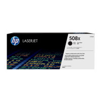 Produktbild för HP 508X - Lång livslängd - svart - original - LaserJet - tonerkassett (CF360X)