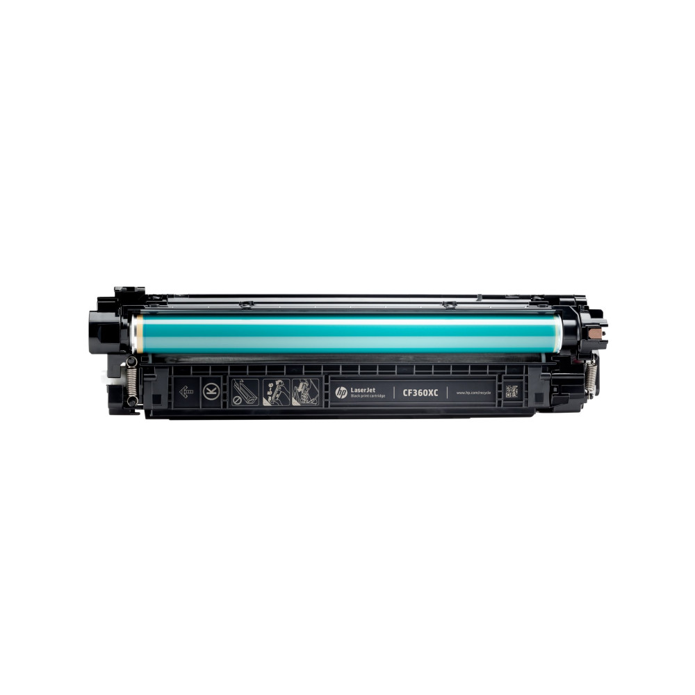 Produktbild för HP 508X - Lång livslängd - svart - original - LaserJet - tonerkassett (CF360X)