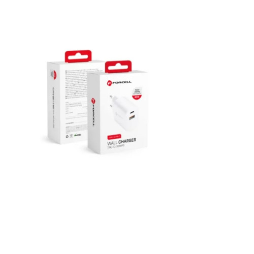 ForCell FORCELL F-ENERGY TFK-TC-30WPD rese-laddare USB-C + USB A PD...