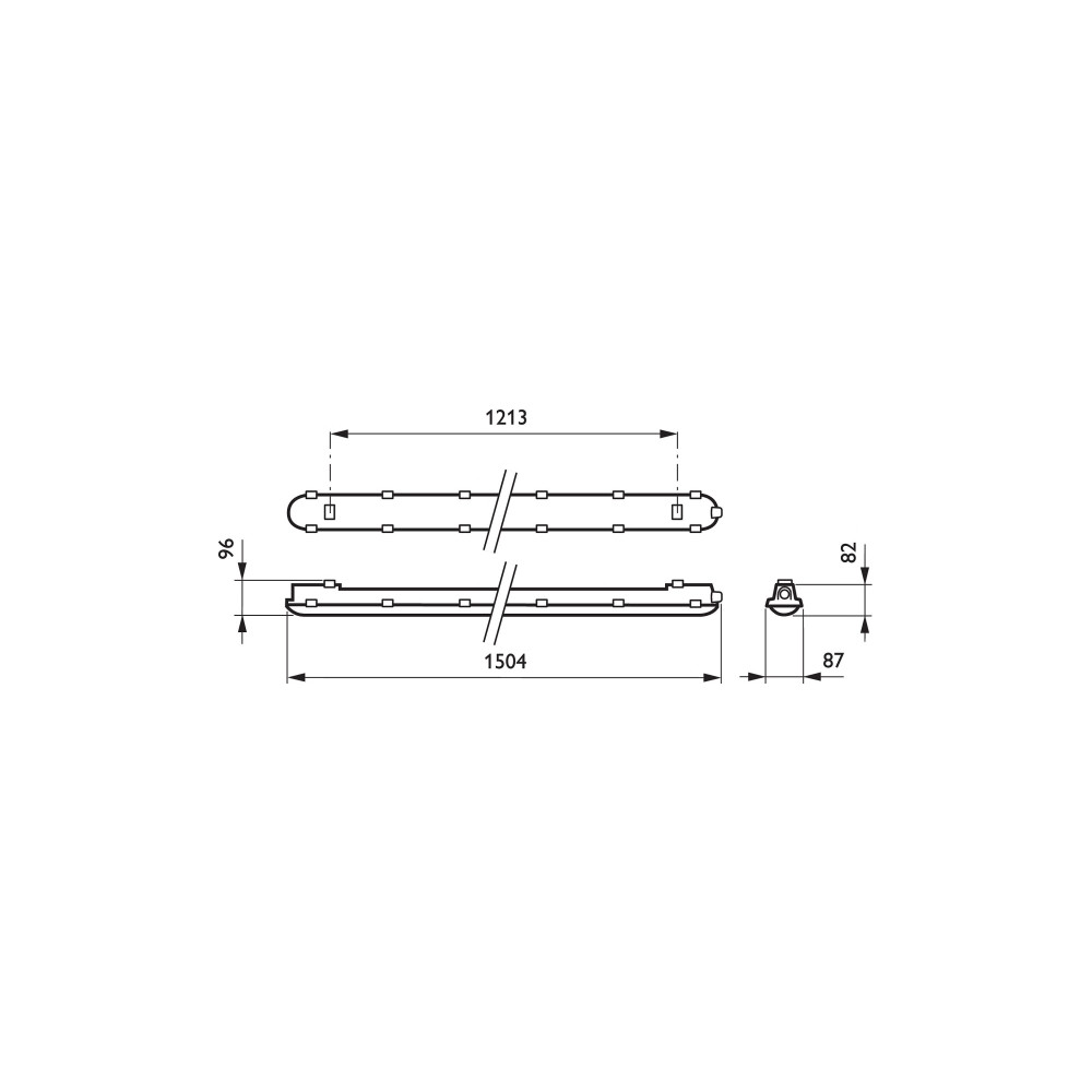 Produktbild för Philips CoreLine Waterproof WT120C LED22S IP65 (910500453336...