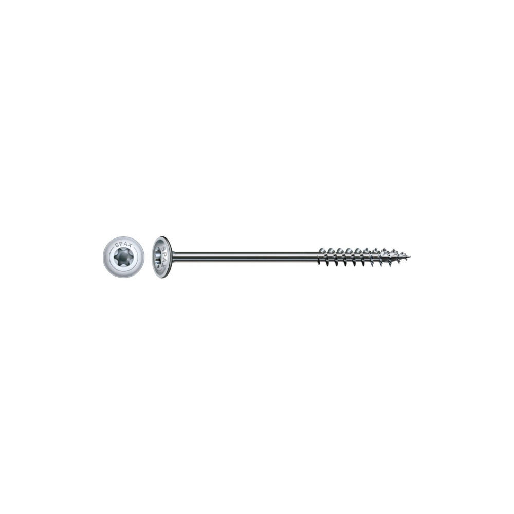 Produktbild för SPAX 251010601005 Tallerkenskruer 6 mm 100 mm T-profil Stål...
